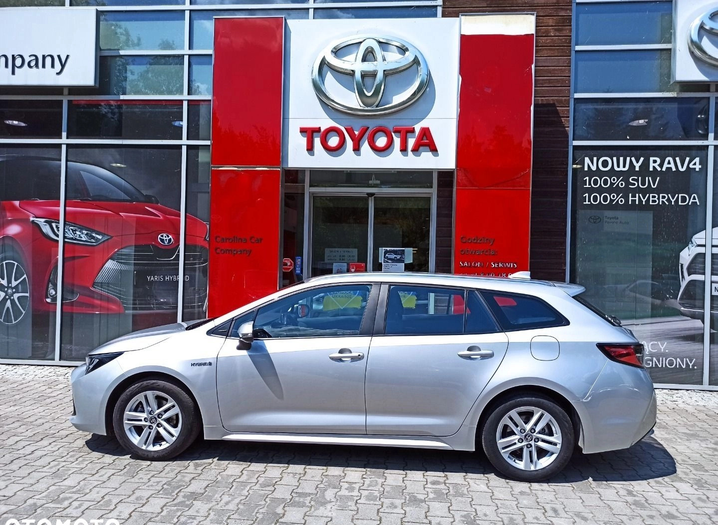 Toyota Corolla cena 108000 przebieg: 53972, rok produkcji 2021 z Sędziszów małe 232